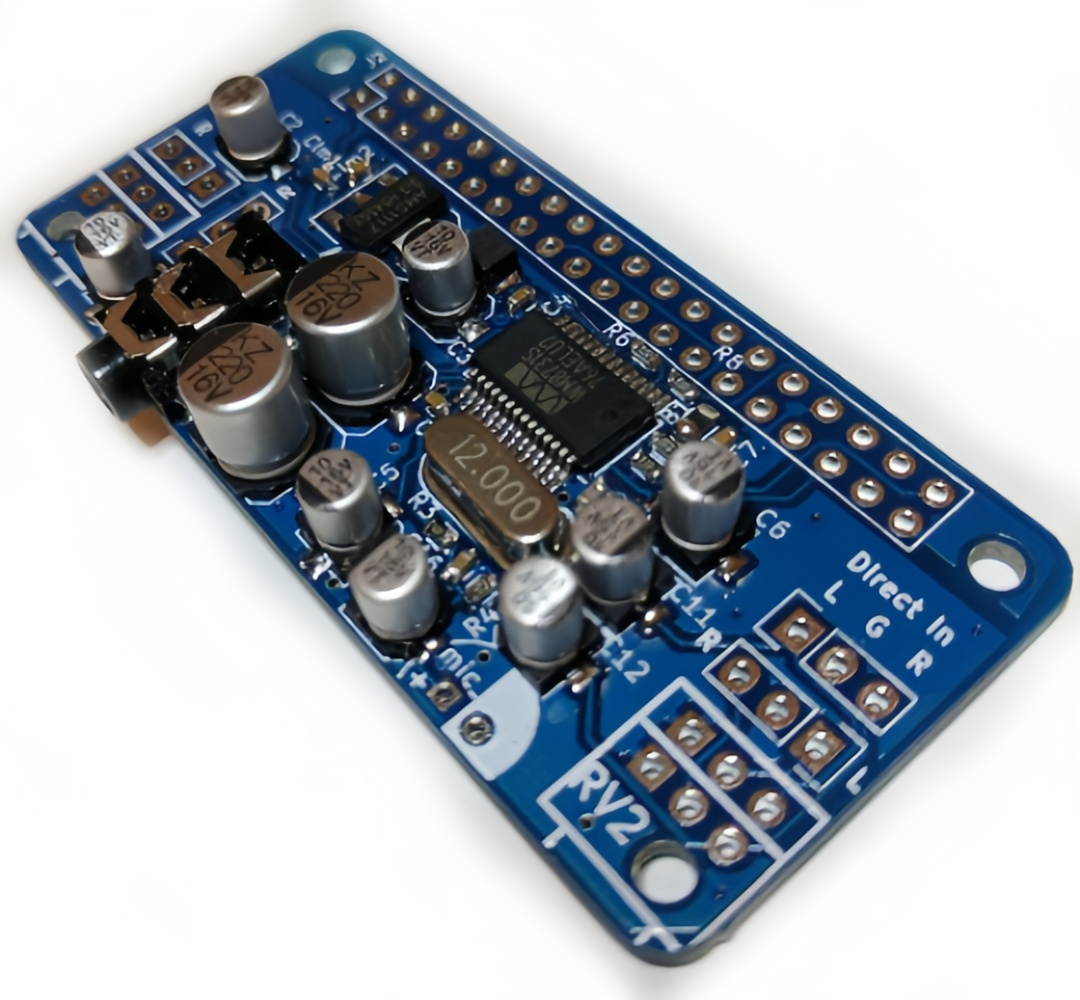 Raspberry Pi Zero - Audio Injector PPI0 sound card for