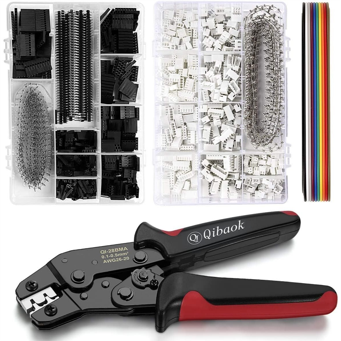 Diy Electronic - Ratcheting Crimping Tool Kit with 1550PCS