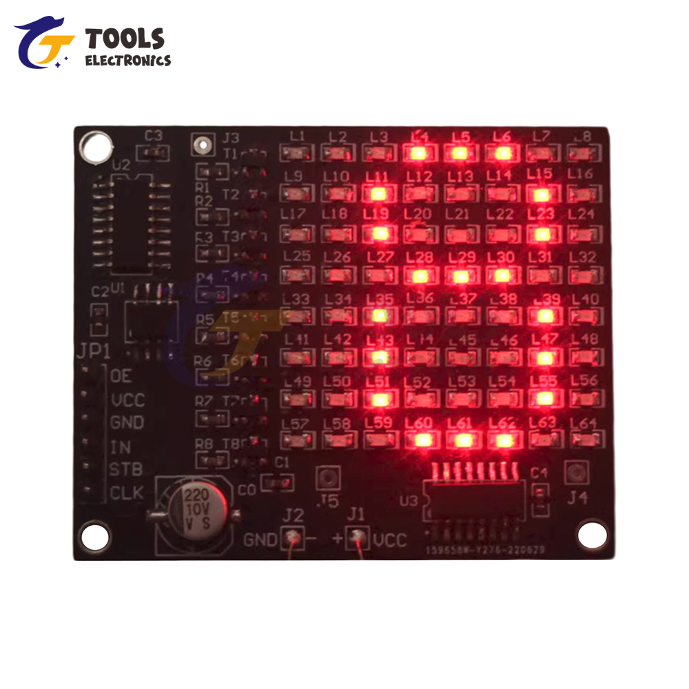 DIY Electronic Kit 64LED/256LE - Learn Diy Electronics ulasan dan harga
