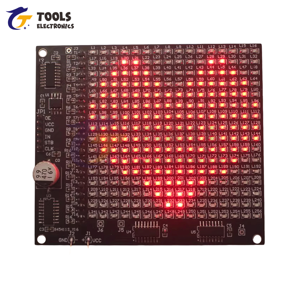 DIY Electronic Kit 64LED/256LE - Learn Diy Electronics ulasan dan harga