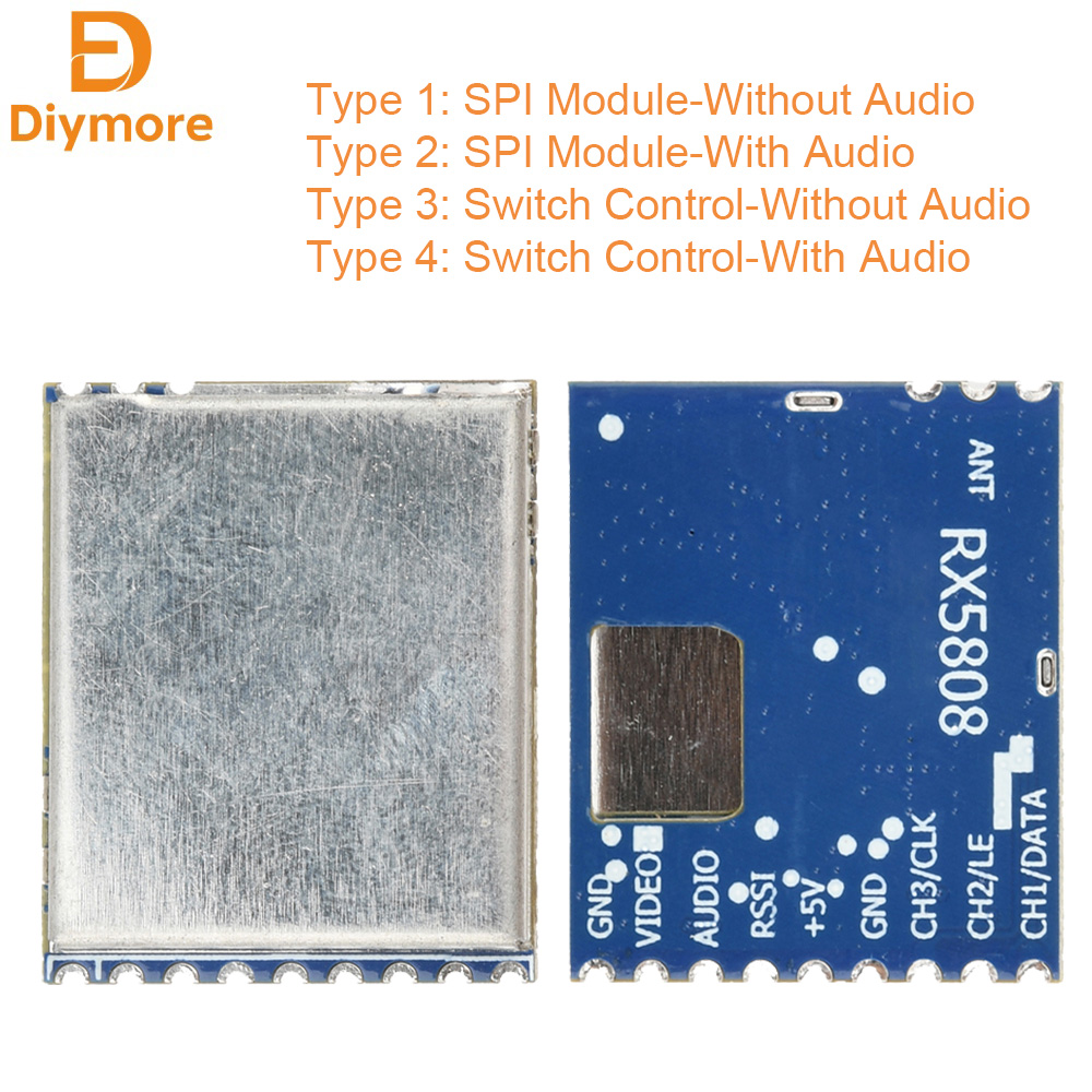 RX5808 4.9G-5.8G Audio Receive - Diy Electronics Videos ulasan dan harga