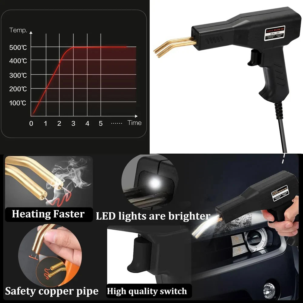 200W / 50W Plastic Welding Mac - Soldering Iron Kit ulasan dan harga