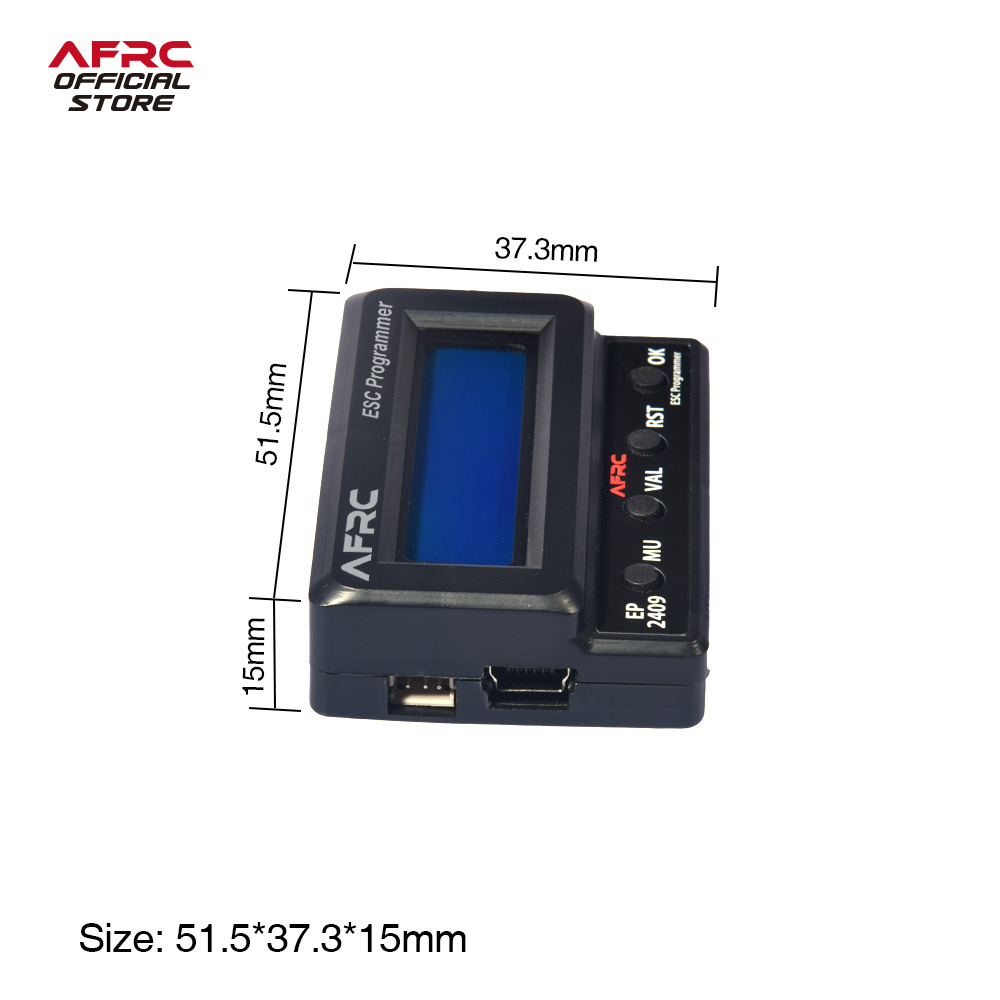 AFRC EP2409 LCD ESC programmer - Diy Electronic ulasan dan harga