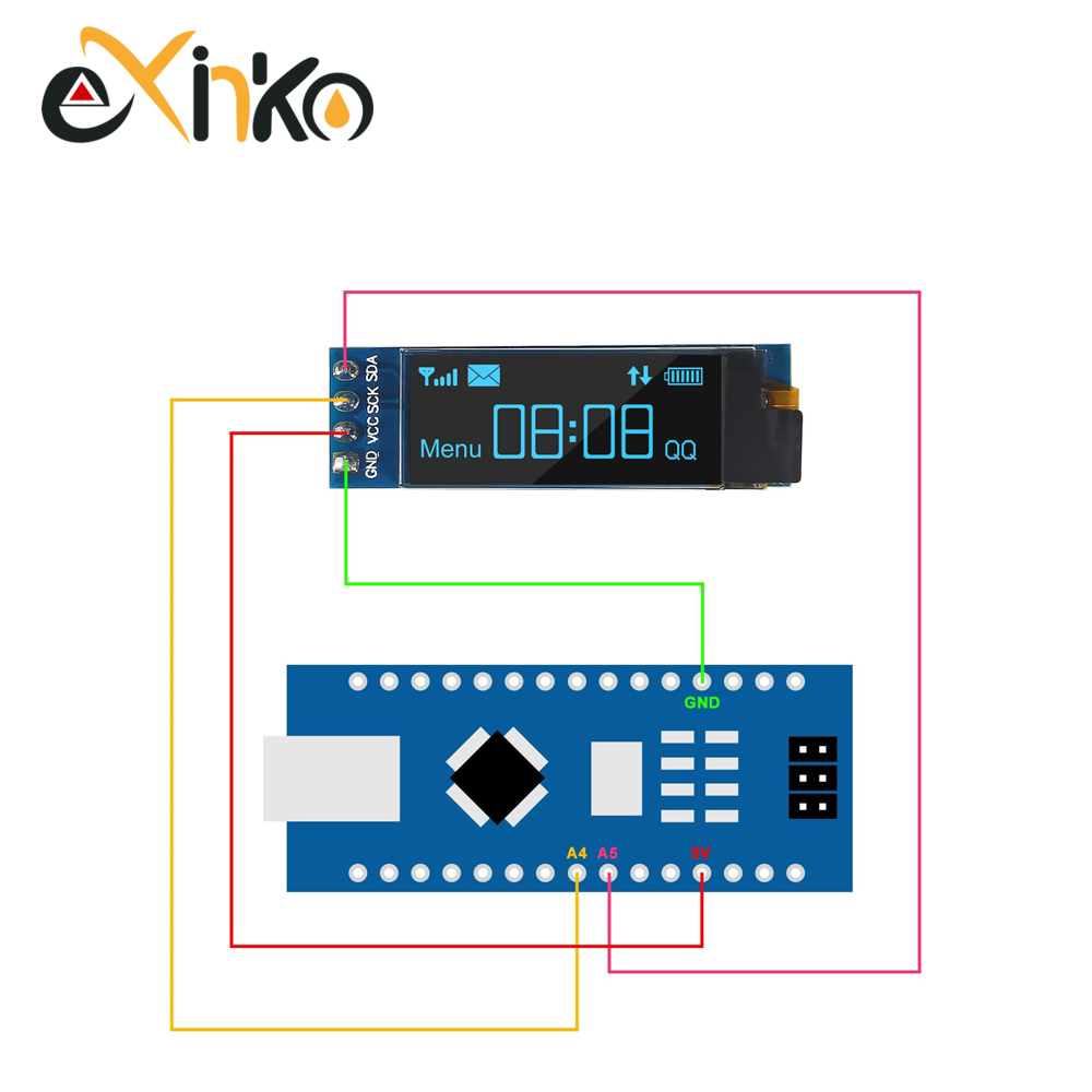 1-10pcs 0.91 inch OLED display - I2C Lcd Display ulasan dan harga