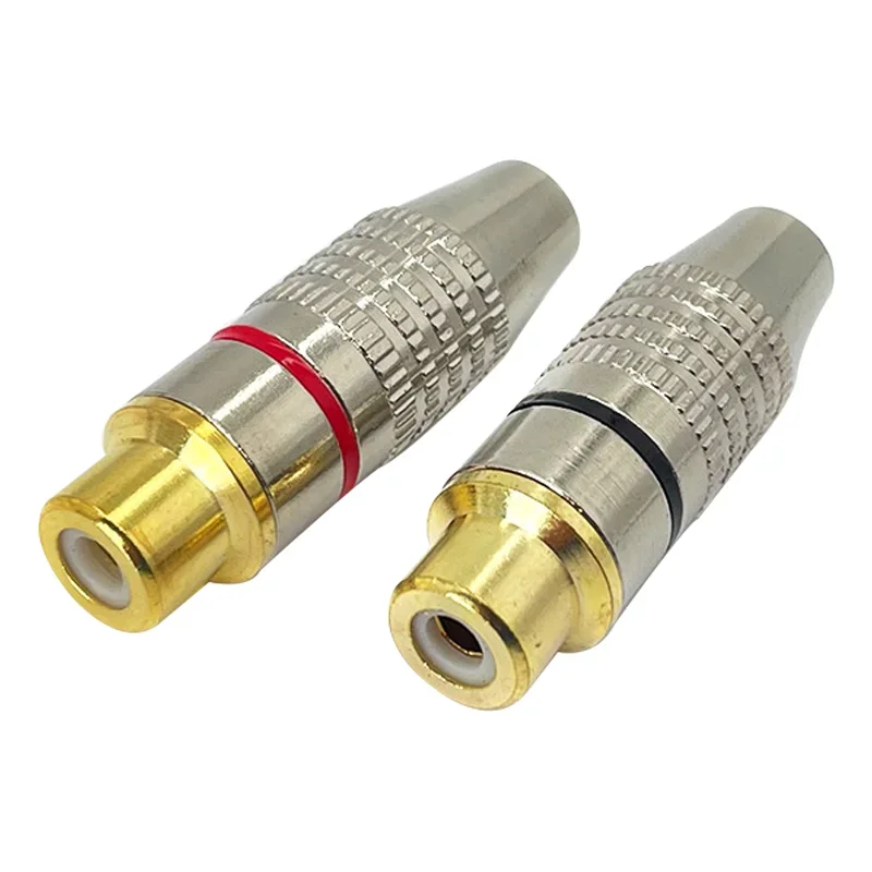 Gold Plated RCA Female Jack Pl - Diy Electronics Videos ulasan dan harga