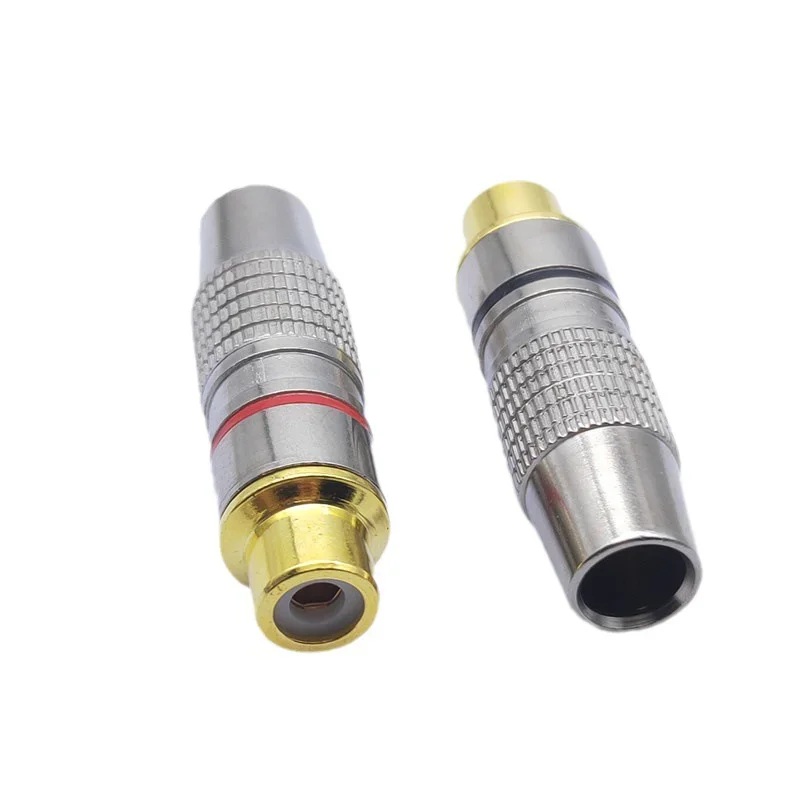 Gold Plated RCA Female Jack Pl - Diy Electronics Videos ulasan dan harga