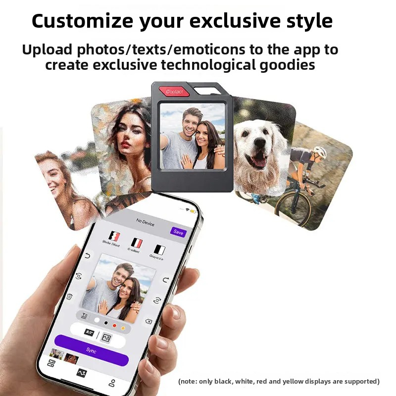Original Color E-Ink Smart Key - Diy Electronics Location ulasan dan harga