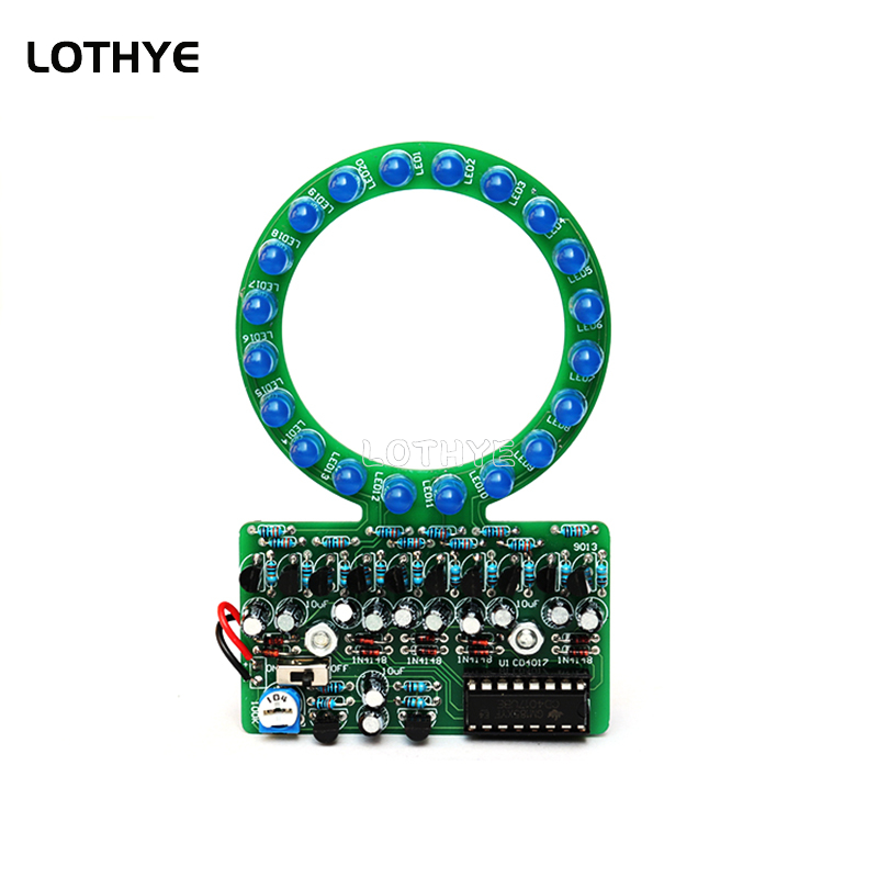 DIY Kit LED Gradient Ring Wate - Learn Diy Electronics ulasan dan harga