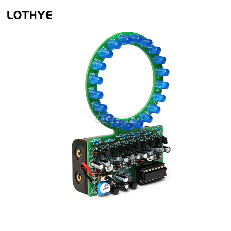 DIY Kit LED Gradient Ring Wate - Learn Diy Electronics ulasan dan harga