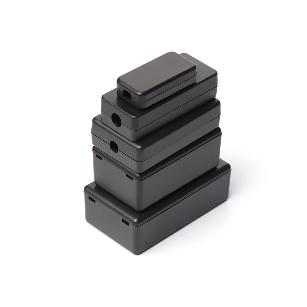 Durable 1/2 Pcs Black ABS Plas - Diy Waterproof Electronics ulasan dan harga