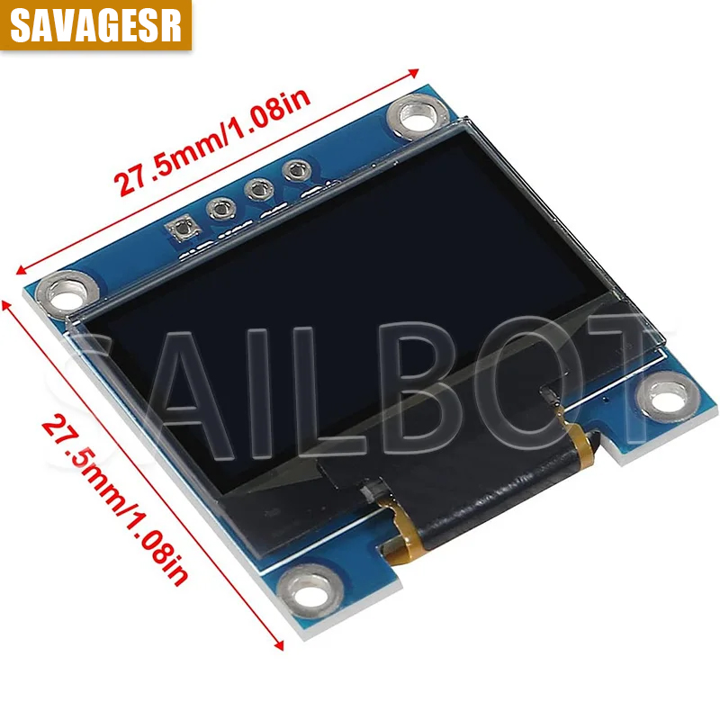 1-10PCS 0.96 Inch OLED Display - I2C Lcd Display ulasan dan harga