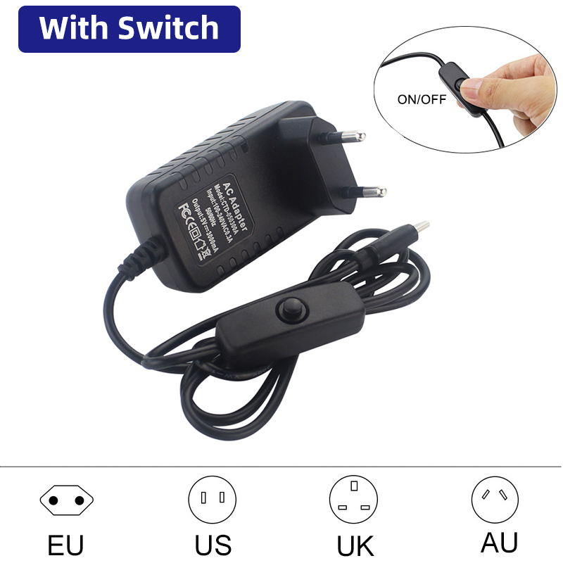 5V 3A Raspberry Pi 4 Power Sup - Raspberry Pi Zero ulasan dan harga