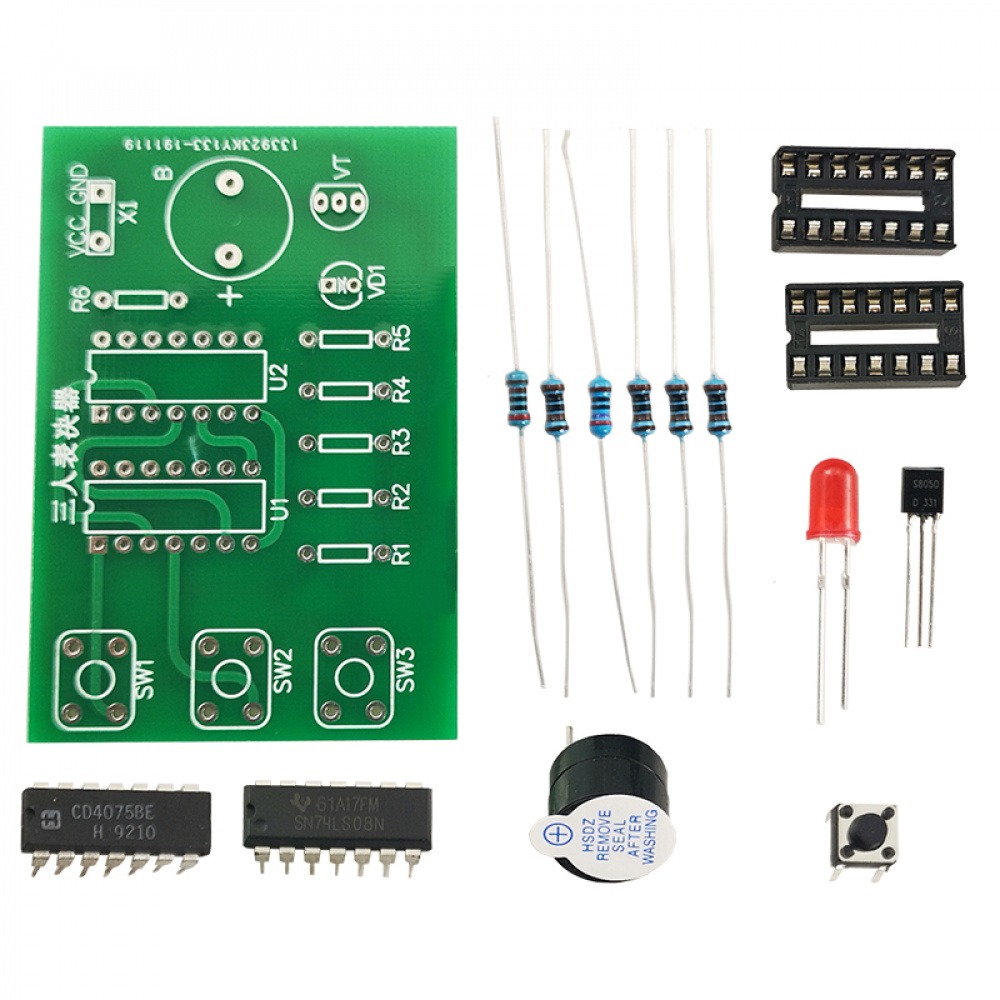 Three Person Voter Making Kit  - Diy Home Electronics Lab ulasan dan harga