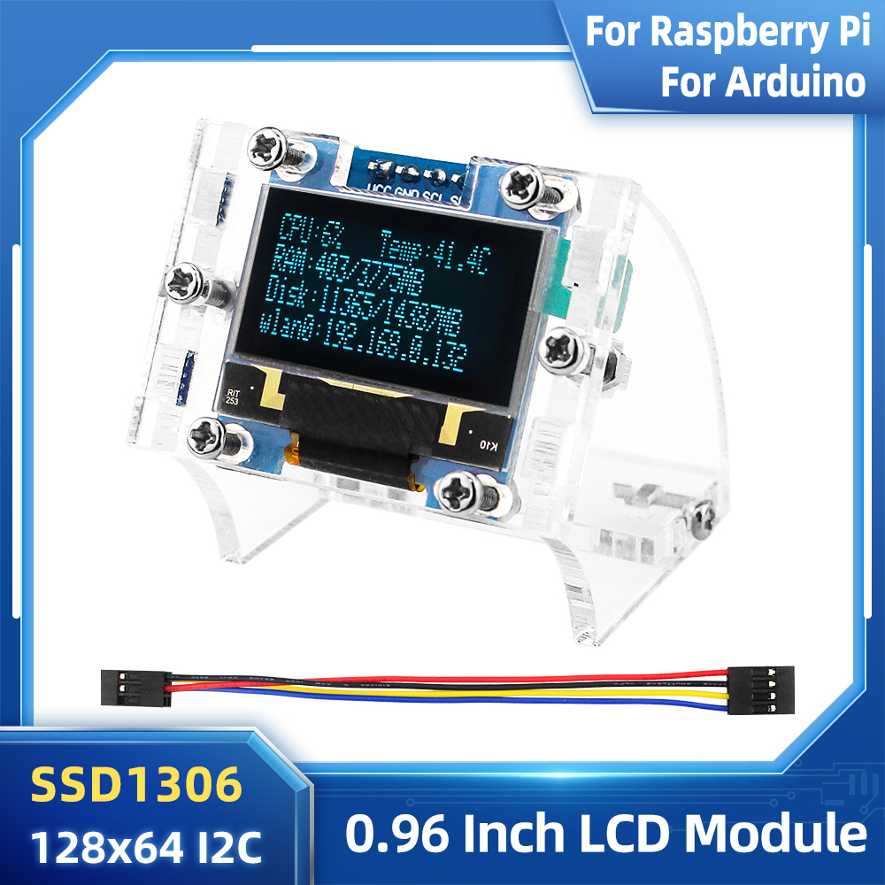 0.96 Inch OLED SSD1306 I2C IIC - Raspberry Pi Zero ulasan dan harga