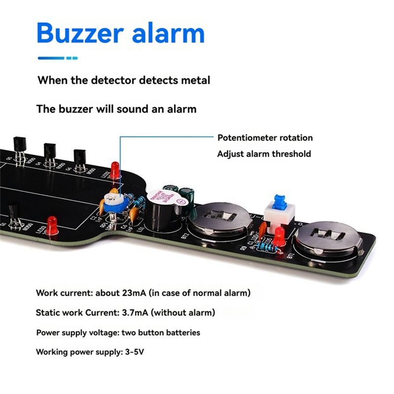 FFYY-DIY Metal Detector Electr - Diy Electronics Location ulasan dan harga