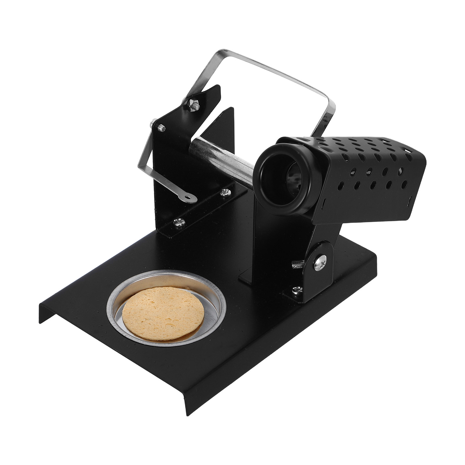 Soldering Iron Stand with Spon - Diy Electronics Workstation ulasan dan harga