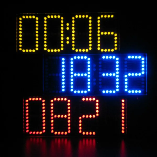 Large Screen Remote Clock Elec - Diy Electronics To Sell ulasan dan harga