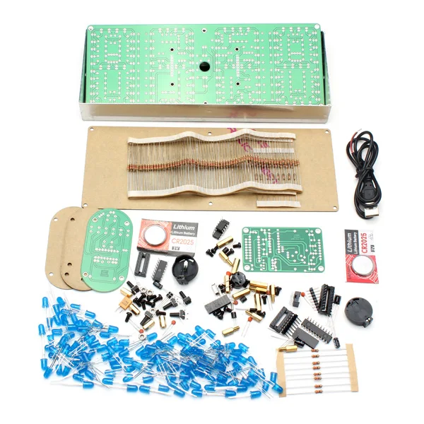 Large Screen Remote Clock Elec - Diy Electronics To Sell ulasan dan harga