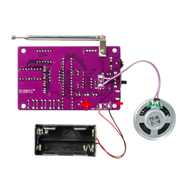 DIY FM Radio Electronic Kit 87 - Learn Diy Electronics ulasan dan harga