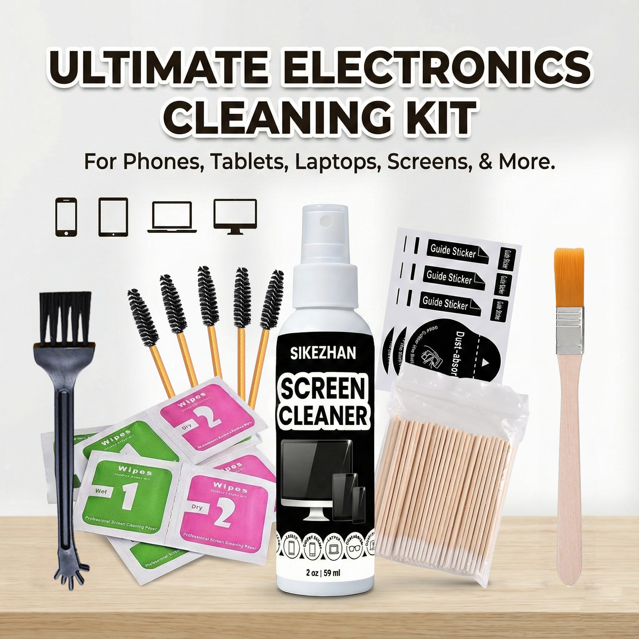 All-in-1 Electronics Cleaning  - Learn Diy Electronics ulasan dan harga