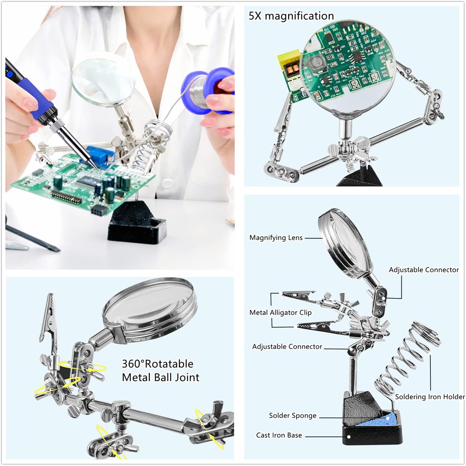 Soldering Iron Kit, 100W LCD D - Soldering Iron Kit ulasan dan harga