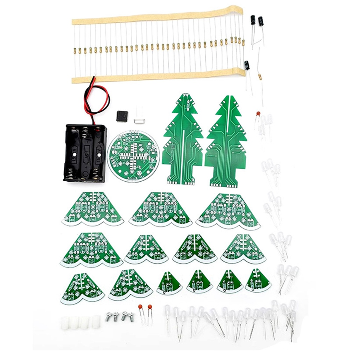 Newest! 3D Stereo Christmas Tr - Learn Diy Electronics ulasan dan harga