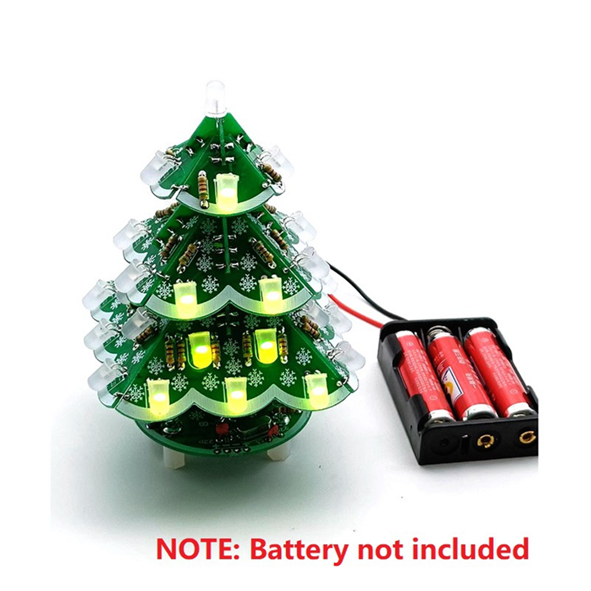 Newest! 3D Stereo Christmas Tr - Learn Diy Electronics ulasan dan harga