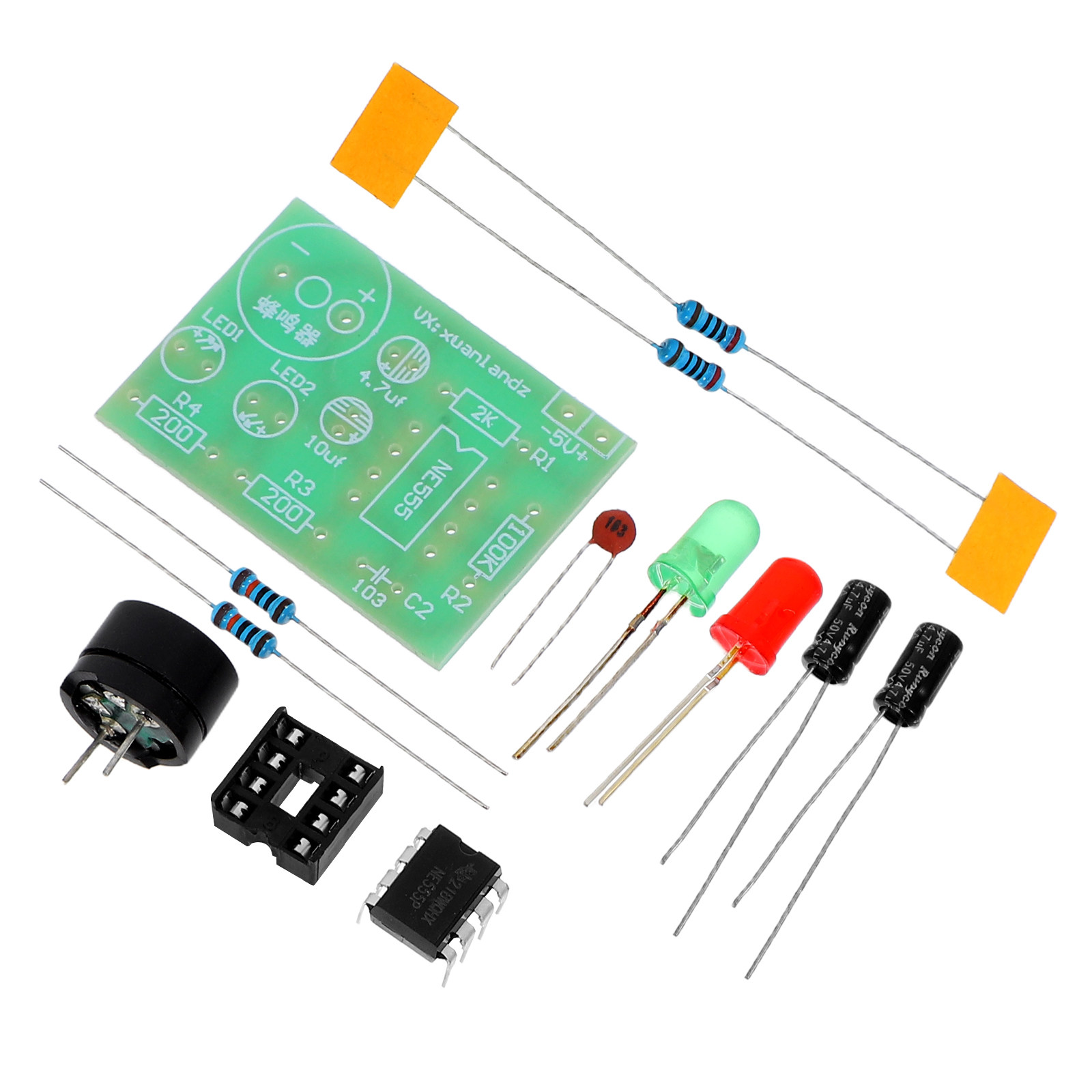 3Pcs Electronics Training Kit  - Diy Electronic ulasan dan harga