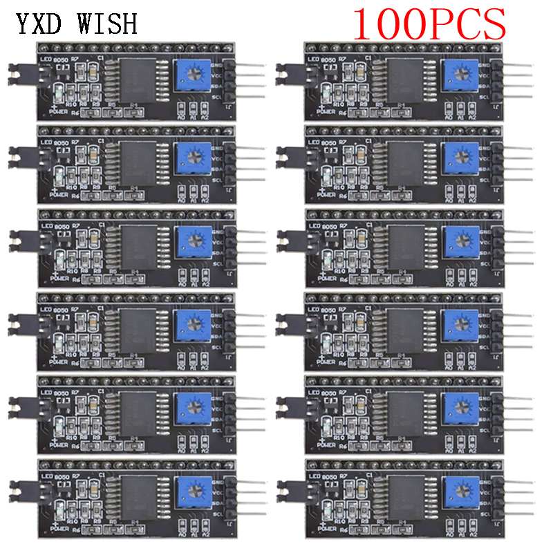 100pcs IIC I2C TWI SPI Serial  - I2C Lcd Display ulasan dan harga