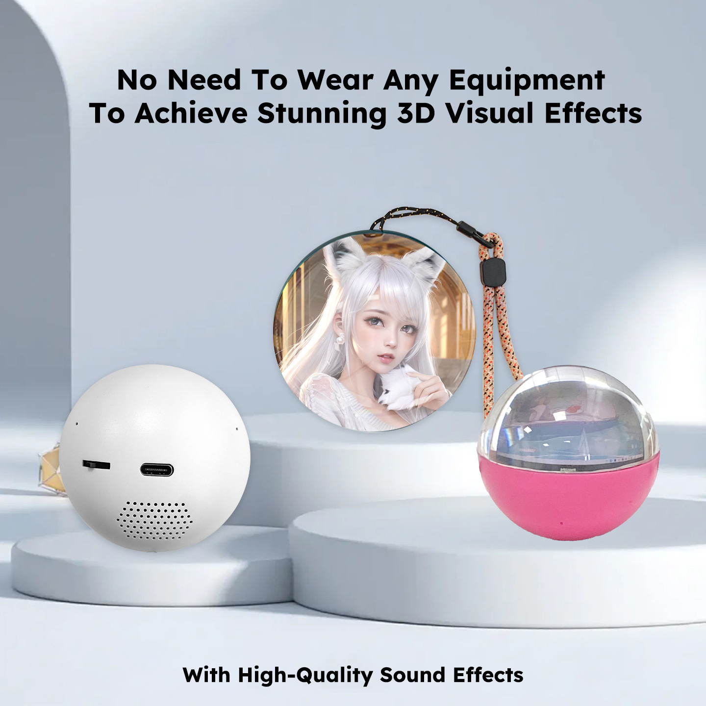 Magic 3D Crystal Ball Electron - Diy Electronics Videos ulasan dan harga
