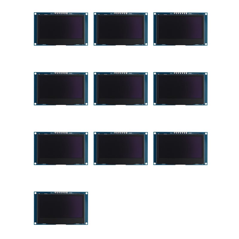 AS95-10Pcs 2.42 Inch 12864 128 - I2C Lcd Display ulasan dan harga