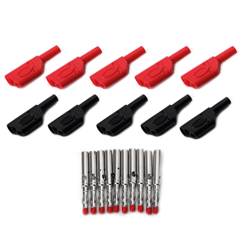 10 Sets 4mm Male Sheath Stacka - Soldering Iron Kit ulasan dan harga