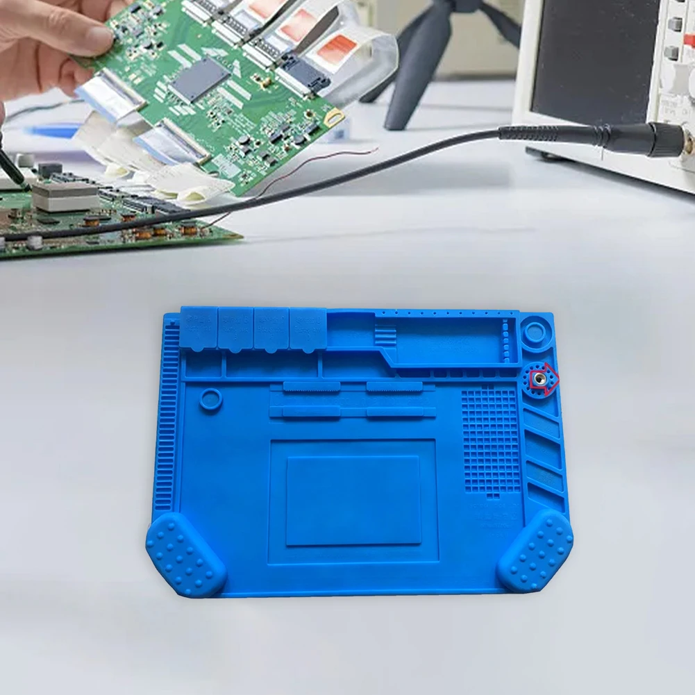 A-500 Soldering Station Mat Si - Diy Electronics Workstation ulasan dan harga