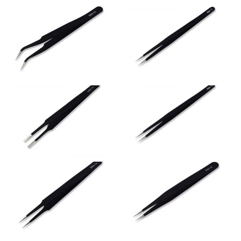 NEW 6pcs Precision Long Tweeze - Soldering Iron Kit ulasan dan harga