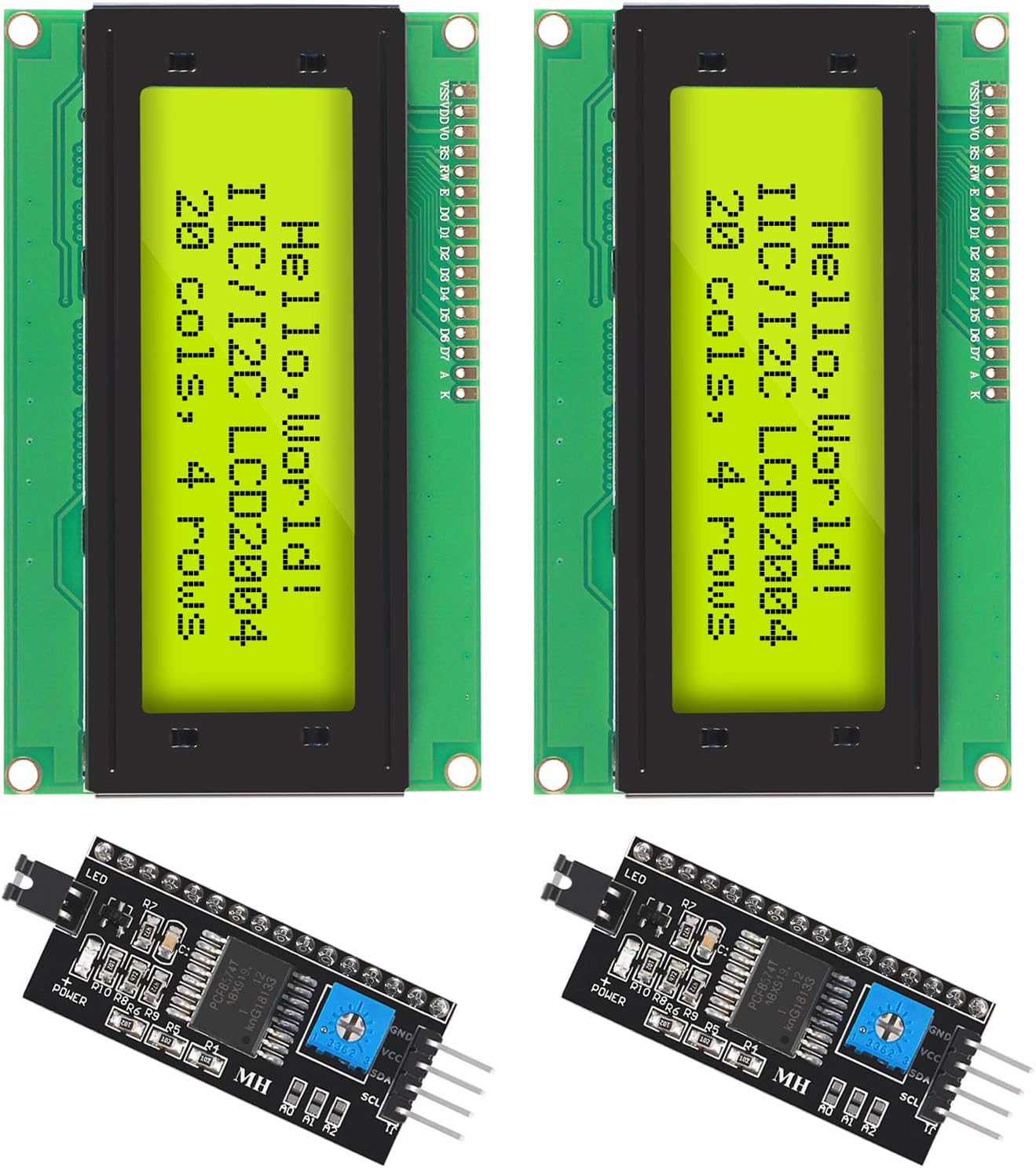 2PCS IIC I2C TWI Serial LCD 20 - I2C Lcd Display ulasan dan harga