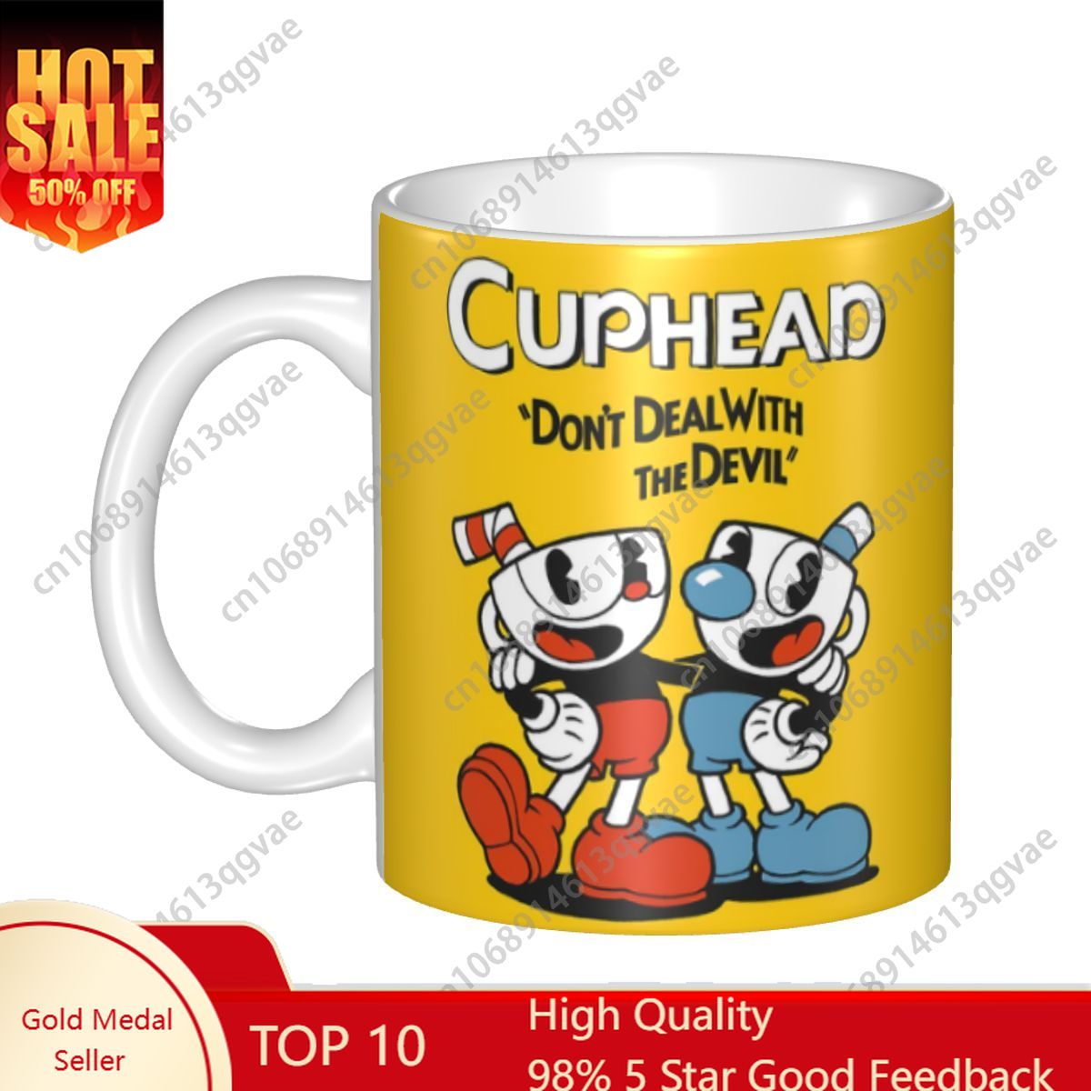 CupHead And Mug Man Coffee Mug - Diy Electronics Videos ulasan dan harga