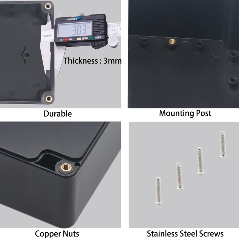 Waterproof Junction Box ABS Pl - Diy Waterproof Electronics ulasan dan harga
